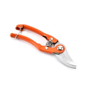 8" Heavy Duty Tree Trimmer, Anvil Pruning Shears Stainless Steel with Safety Lock