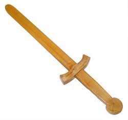 SALE 17in Wooden Practice Sword 1609