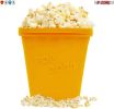 Microwave Popcorn Popper Original Large Bowl Oven Popcorn Maker Silicone Kernel Corn 5Core POP BWL Y Ratings Best Deal (Yellow)